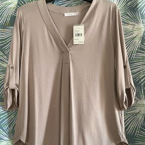 Lush v neck top